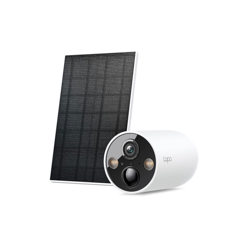 Picture of TP-Link Tapo C425 KIT Smart Wire-Free Security Camera and Solar Panel (2K QHD 4MP 1440p/ Uninterrupted Power Supply /Color Night Vision/ Free AI Detection/ IP66 Weatherproof/ Two-Way Audio)